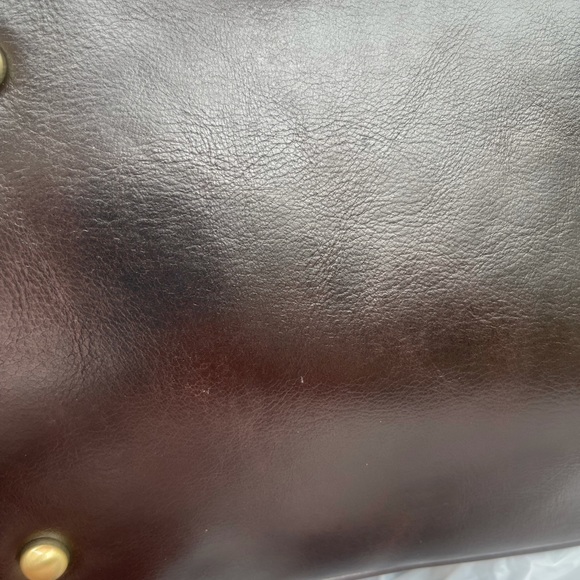 Patricia Nash Melrose Drawstring with Floret Key Fob Chocolate Nubuck - Picture 6 of 8